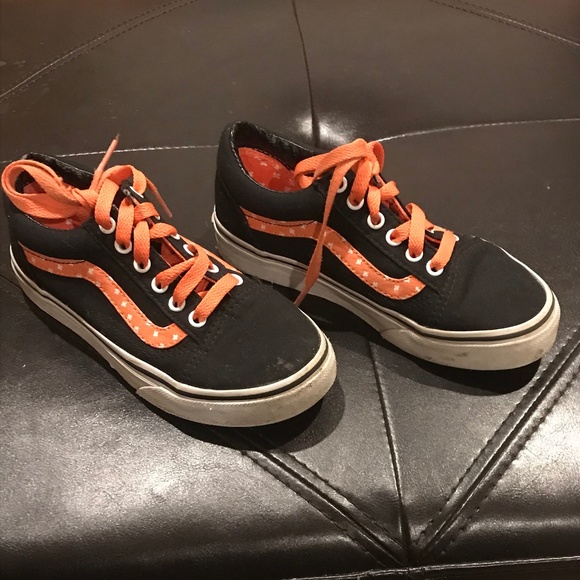 peach vans shoes